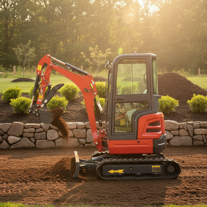 送料無料 クボタエンジン搭載 マイクロショベル 3.5トン 家庭用小型掘削機 1トン 2トン 新型ミニショベル 販売中 - Product Image 6