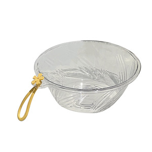 Transparent Thickened Laundry <b>Basin</b> <b>Round</b> Pet Material Wall Mounted Washbasin For Home Kitchen Use - Product Image 5