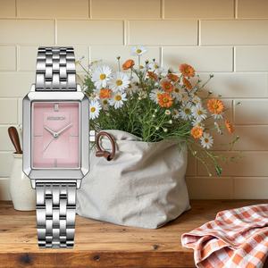 Relojes de Cuarzo para Dama, Elegantes, de Acero Inoxidable, con Correa Intercambiable de 23*27mm, Estilo 2025, Venta al Por Mayor - Product Image 3