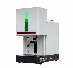 Home Use High Quality CE Mini Enclosed Fiber Laser Marking Machine for Metal