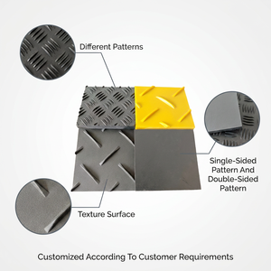 Tapis <span class=keywords><strong>de</strong></span> protection temporaire antidérapant <span class=keywords><strong>en</strong></span> PEHD extrudé sur mesure pour équipements lourds, couvre-herbe et surfaces à forte teneur <span class=keywords><strong>en</strong></span> boue - Product Image 5