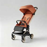 Poussette pliable pour bébé, directement de l'usine, multi-positions inclinables, légère, durable, équipement de promenade pour tout-petits, idéale pour les voyages en avion