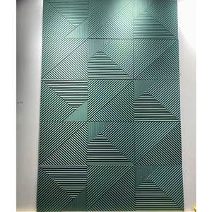 Painel de Parede 3D em PVC Ecológico e Moderno, à Prova de Umidade, Durável e de Rápida Instalação para Paredes Residenciais Modernas - Product Image 2