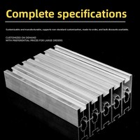 Rail photovoltaïque en alliage d'aluminium Yuxin, type H, type C, épaissi, pour carport en acier coloré, galvanisé à chaud