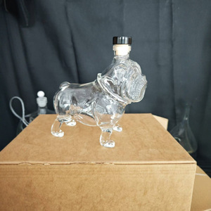 Nouvelle carafe à vin en verre en forme de chien, en verre borosilicate de haute qualité, pour bar, design et logo personnalisés, nouvel emballage - Product Image 5