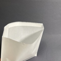 Sacs en papier sulfurisé PS 130*135mm à fond en V, 2000 pièces/carton, pour snacks, chips, bonbons…