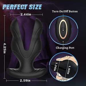 电击肛塞无线遥控前列腺按摩器刺激震动高潮<span class=keywords><strong>Inbody</strong></span> Open - Product Image 3