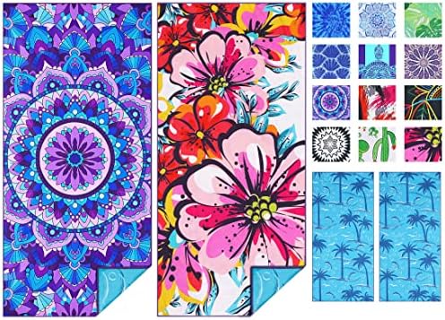 2 pièces mandala floral