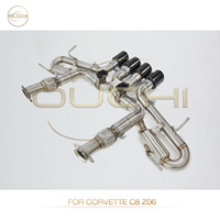 Prix d'usine - Échappement Valvetronic SUS304 pour Corvette C8 Z06 - Silencieux de performance Catback avec valve télécommandée