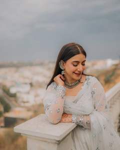 Trajes Anarkali de diseñador tradicional indio, ropa india y paquistaní, ropa de tres piezas de Pakistán, productos indios para mujeres - Product Image 4