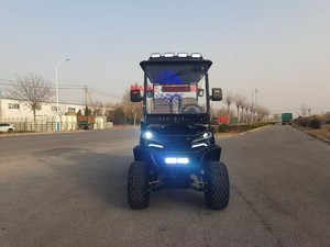 Carrito de Golf Eléctrico con Panel de Control de Pantalla Grande, Autobús Turístico Eléctrico en Carretera, Vehículo de 4 Plazas - Product Image 4
