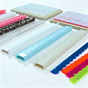Elegante Soporte de Acrílico para Mahjong con Diseño de Concha, OEM ODM, Fábrica Americana de Mahjong, Juego de Empujadores Magnéticos para Mahjong - Product Image 6