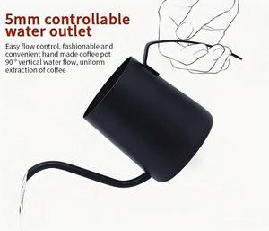Cafetera de Goteo Manual <span class=keywords><strong>Ufit</strong></span> de 350 ml con Escala, Acero Inoxidable 304, Gran Capacidad, Diseño Rústico, Hervidor de Café para Camping, Plateado - Product Image 4