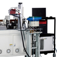 Machine automatique de sertissage de bornes à double tête avec impression de code numérique sur les extrémités, filetage et équipement de gainage thermorétractable