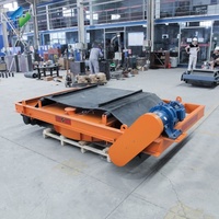 Séparateur magnétique à bande croisée électroénergétique pour une extraction fiable des métaux en vrac dans la manutention de matériaux en vrac