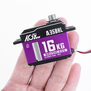 AGFRC Moteur Brushless Numérique Programmable à Engrenages en Titane, Taille Moyenne, 16KG Couple Élevé, 0.08s, 8.4V, pour Voiture RC, Avion, Robot - Product Image 5