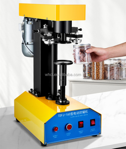 Boîte semi-automatique en papier facile à ouvrir Machine à sceller le scellant en aluminium pour la bière en verre PET - Product Image 1