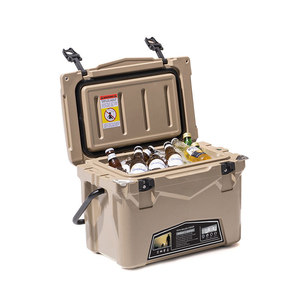 Tùy chỉnh LLDPE 20qt câu cá di động Băng làm mát cứng cắm trại hộp mát chất lượng cao mùa hè bãi biển hộp mát - Product Image 2