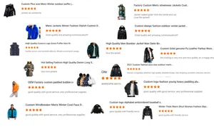 Custom Plus Size Winter Mode Rits Luxe Designer Kleding Outdoor Puffer Black Bubble Hooded Down Shinny Jassen Man