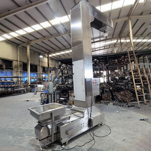 สายพานลําเลียงอุตสาหกรรม ลิฟท์ถังสายพานลําเลียงชนิด z อัตโนมัติสําหรับข้าว, ของว่าง, ถั่วสายพานลําเลียงเกรดอาหาร - Product Image 5