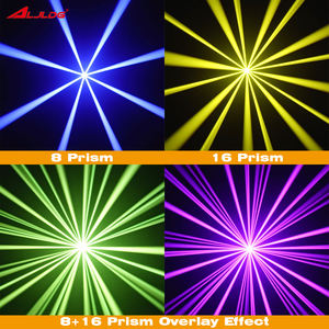 Faro mobile Sharpy 295W 14R di alta qualità con doppio prisma per DJ e discoteche - Ottimo prezzo - Product Image 5