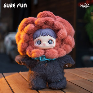 HOTSELL-TOPTOY-MayMei V2 暗黑冰雪奇缘电影主题毛绒玩具盲盒 1/6 比例摆件 原包装 适合 14 岁以上 中国动画 - Product Image 2