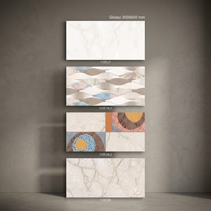 12x24 inch Waterproof Digital Glossy Glazed Ceramic <b>Wall</b> Tiles Rustic Modern Design for Bathroom Outdoor - Product Image 3