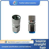 Adaptateur de manomètre hydraulique à raccord rapide fileté, connecteur industriel étanche pour la mesure de pression