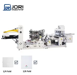 1/8 1/6 1/4 Fold 1 Ply Luncheon Napkin White 300mm Paper Serviettes Towel Paper Machine Counting Folding Machine