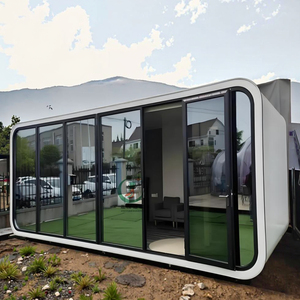 2025 phong cách mới thông minh 20ft 40ft nhà di động đúc sẵn thép táo cabin Pod nhà được trang bị phòng ngủ phòng tắm nhà bếp bao gồm - Product Image 1