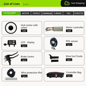 Kit de conversion de vélo électrique à pneus larges QS205 V3 avec <span class=keywords><strong>moteur</strong></span> <span class=keywords><strong>moyeu</strong></span> 3.5T, 20 pouces/26 pouces x 4.0, 72V 3000W/5000W, déport de roue 150/170/190mm - Product Image 2