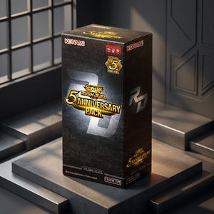 กล่องบูสเตอร์แพ็คฉลองครบรอบ 5 ปี TCG ยูกิโอ รัชดวล 15 ซอง ภาษาเกาหลี ซีลปิดผนึก จำหน่ายโดย Konami - Product Image 2