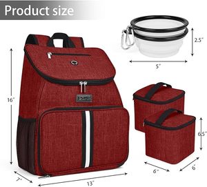 Échantillon gratuit transporteur pour chat, transporteur pour chien pour petits chiens, approuvé par la TSA/extensible/tapis pliable 3D/tissu Oxford résistant à l'usure 900D - Product Image 6