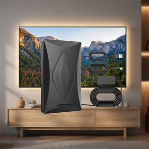 Antena Interior HD <span class=keywords><strong>TV</strong></span> Inteligente de Largo Alcance y Alta Calidad 470-860mhz VHF UHF - Product Image 4