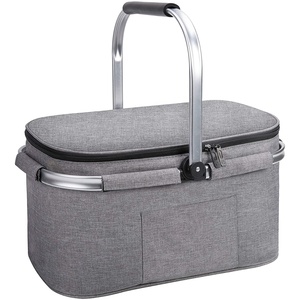 TB-A004 storage baskets with handles picnic basket