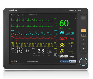 Monitor de Pacientes Veterinario Multiparamétrico Portátil Mindray uMEC12 para Perros, Gatos y Otros Animales - Product Image 3