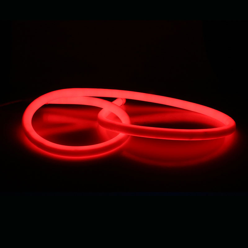 High Quality Round Dia 18mm 360 Degree LED neon flex light 24V 110V 220V SMD5050 RGB PWM DMX Decoration Strip Tube Rope Tape
