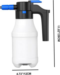 Pulvérisateur de mousse électrique sans fil 1,5 L avec pression de 8 MPa, alimenté par batterie au lithium pour le lavage de voitures et le nettoyage sous pression - Product Image 2