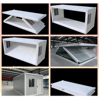 Maison pliante en kit Z, maison mobile, maison préfabriquée moderne, prête à être expédiée, étanche, installation facile