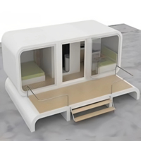 CGCH Maisons préfabriquées de conception moderne Maisons de jardin en conteneur habitables en conteneur Chantier de construction en conteneur mobile prêt à l'emploi