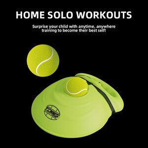 Solo Tennis Phục Hồi Huấn Luyện Viên Với Dây Trẻ Em Di Động Ngoài Trời Thể Thao Đồ Chơi Nhà Thực Hành Bóng Chày Đu Bộ Quà Tặng Vui Vẻ Tập Thể Dục Trò Chơi - Product Image 2