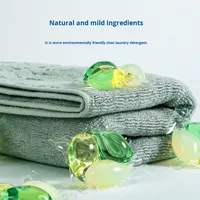 Dosettes de détergent jetables 15g au parfum fruité super concentré à effets multiples Super Cleaning Apparel Laundry