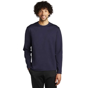 Sweat-shirt pour homme personnalisable, nouveau style, vente en gros, haute qualité, uni, basique, vêtements décontractés d'hiver, col rond, pour homme - Product Image 3