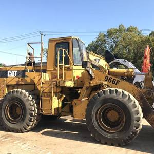 Cargadora de Ruedas Caterpillar 966F Usada de Alta Calidad, Motor de 6 Toneladas, Maquinaria de Construcción, Modelo 1995 - Product Image 2