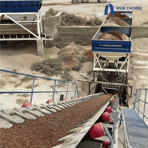 Centrale à béton mobile intégrée HZS60, électrique, occasion, avec pompe, moteur et unité de malaxage - Product Image 5