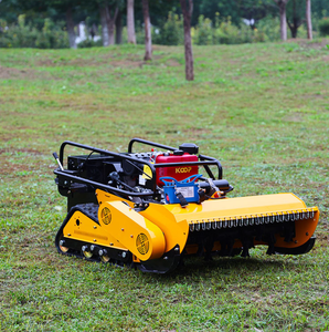 Più venduto Robot Falciatore Cingolato Telecomandato per <span class=keywords><strong>Erba</strong></span>, Mini Trinciaerba a Flagelli, Trituratore - Product Image 1