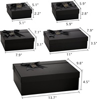 Grande boîte d'emballage personnalisée en papier kraft à fermeture ruban pour robes de mariée parfums bijoux bougies-Boîtes cadeaux pliantes à plat avec logo