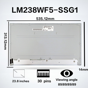 คุณภาพสูง LM238WF5-SSG1/SSG2/SSG3/SSG4 1920*1080 23.8" AIO หน้าจอสัมผัส LCD LED สำหรับเอชพี โปรวัน 400 G6 และ 600 G6 - Product Image 3