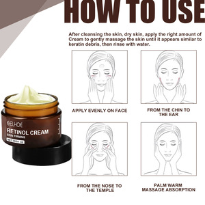 Retinol Anti-Aging-Gesichts creme Entfernen Sie die falten straffende Hautpflege Hyaluron säure Feuchtigkeit spendende Salbe für das Gesundheits wesen - Product Image 4