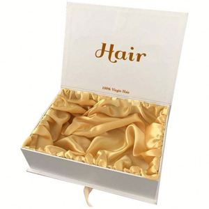 Cajas de Empaque para Cabello Personalizadas al por Mayor, Paquetes Blancos para Pelucas, Empaque para Extensiones de Cabello - Product Image 2
